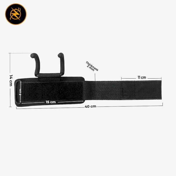 Gym Hook Strap Bar – Heavy-Duty Lifting Support for Power Pulls