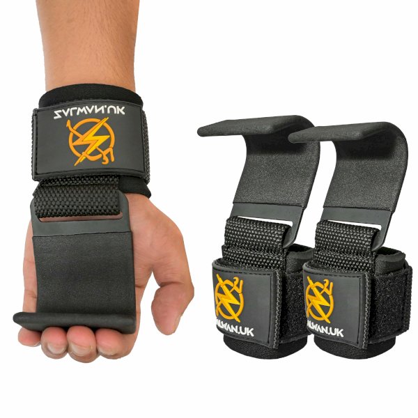 Heavy-Duty Weightlifting Hooks – Secure Grip for Pulls & Deadlifts