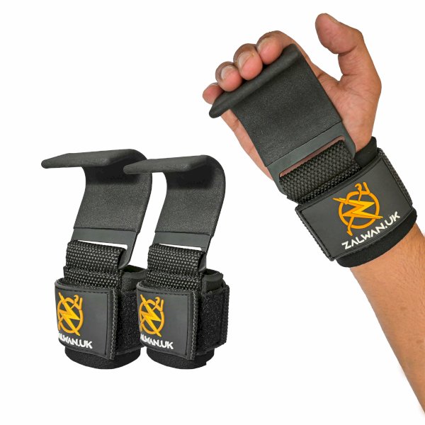 Heavy-Duty Weightlifting Hooks – Secure Grip for Pulls & Deadlifts