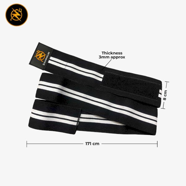 Knee Wraps for Squats – Heavy-Duty Compression Support for Weightlifting & Powerlifting