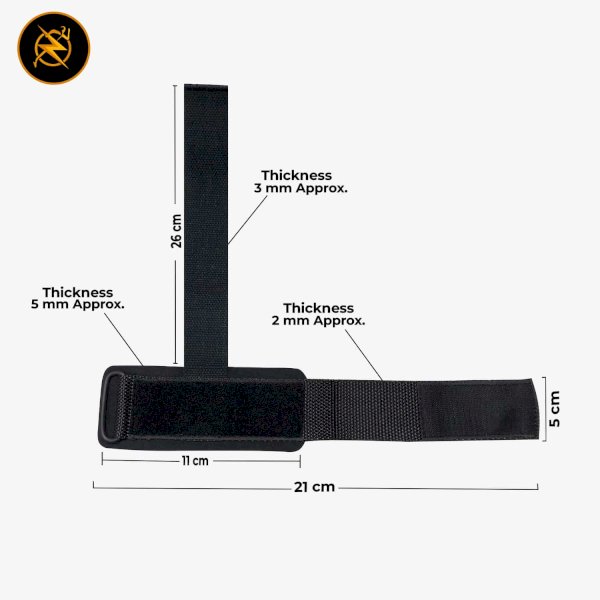 Power Lifting Straps – Heavy-Duty Wrist Support for Strength Training
