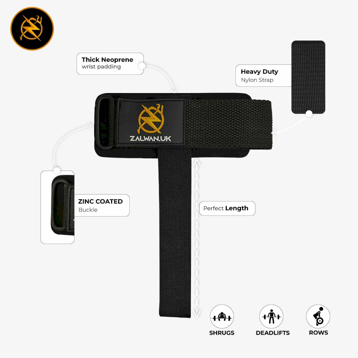 Power Lifting Straps 